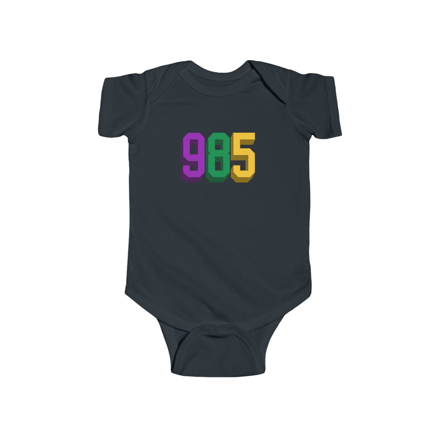 985 Mardi Gras Infant Jersey Bodysuit