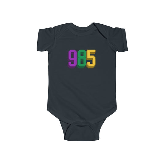 985 Mardi Gras Infant Jersey Bodysuit