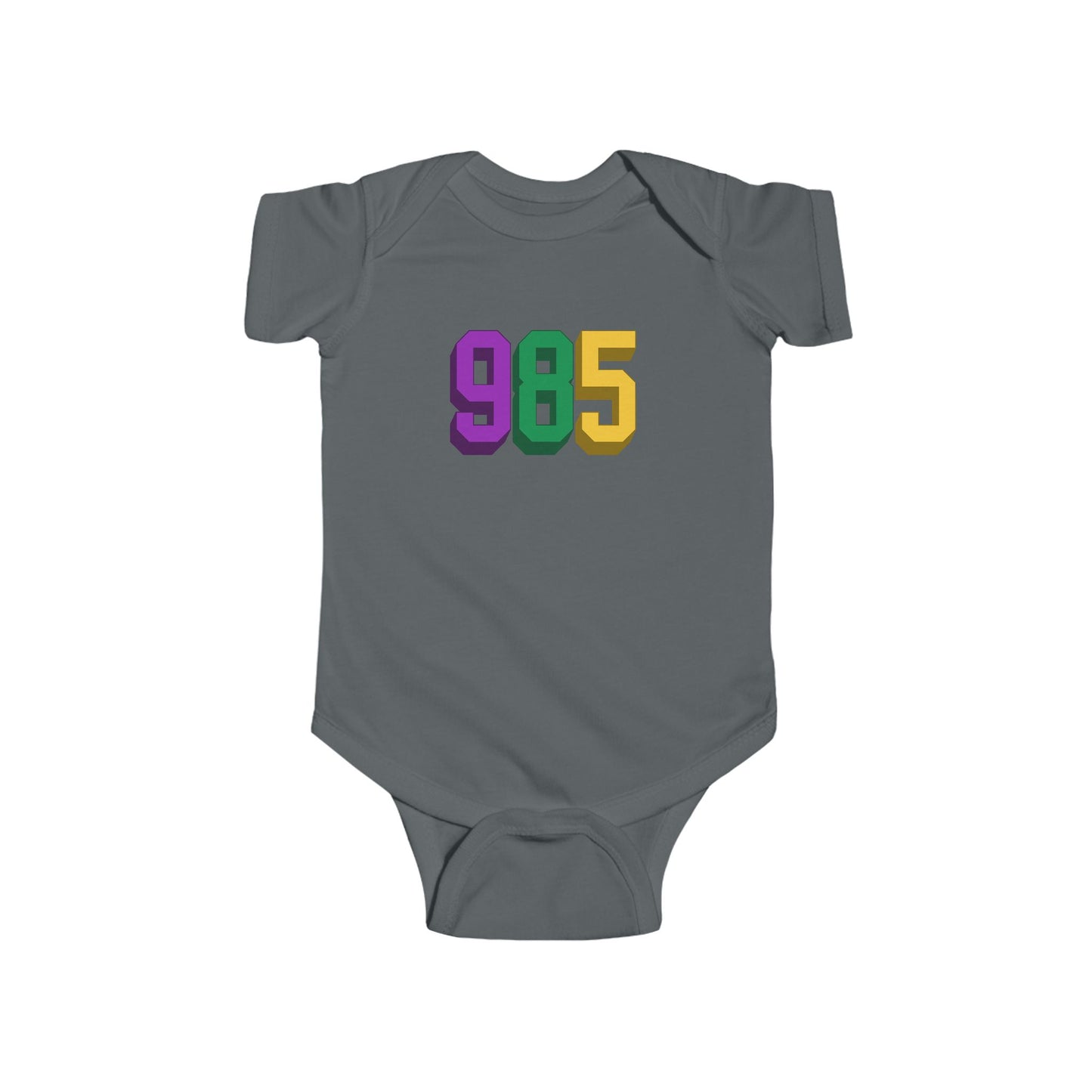 985 Mardi Gras Infant Jersey Bodysuit