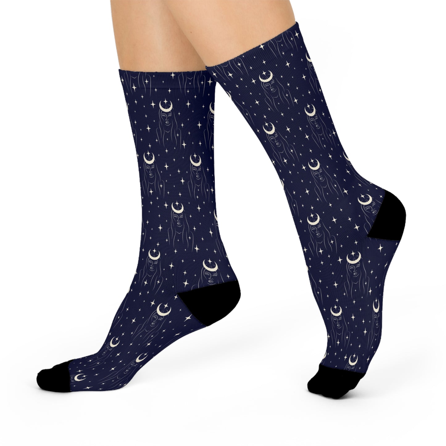 Moon Child - Premium Unisex Crew Socks