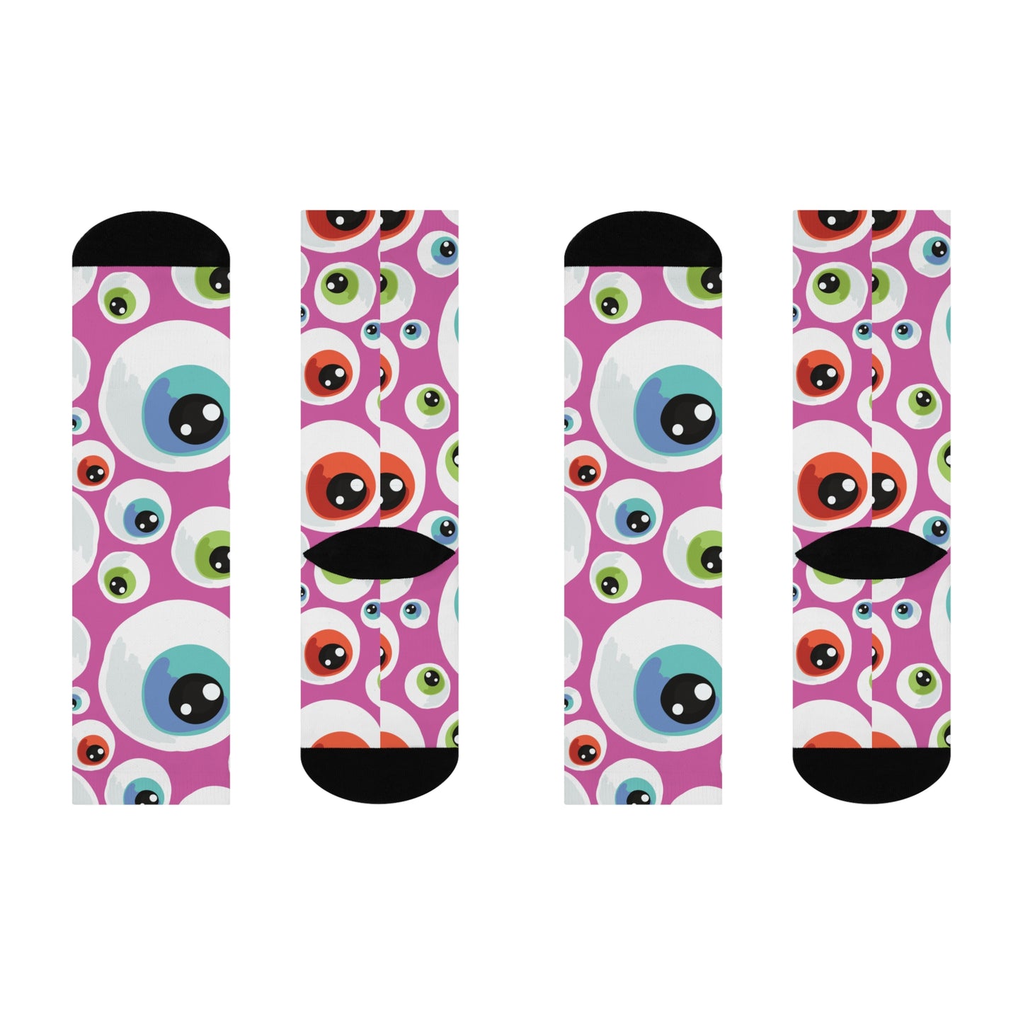 Eye Love Halloween - Premium Unisex Crew Socks