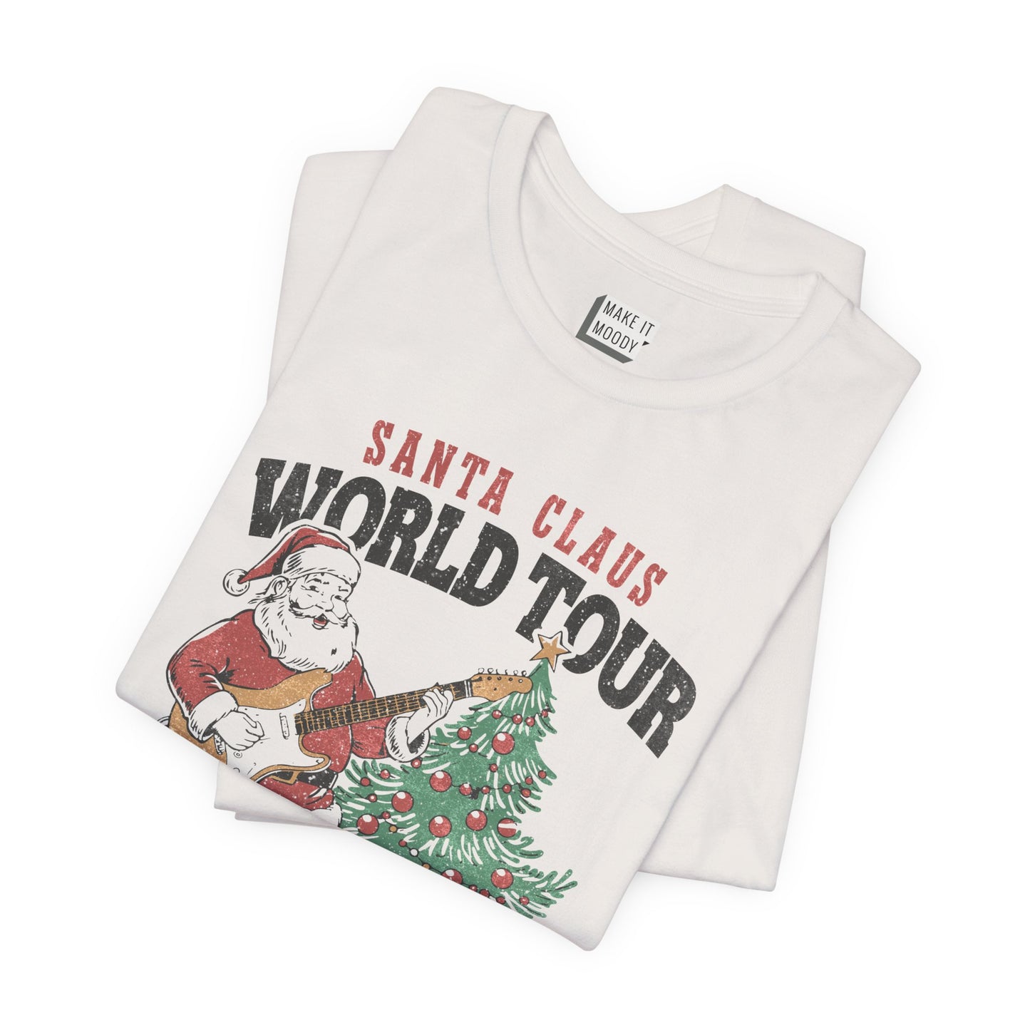 "Santa Claus World Tour" - Funny Christmas T-Shirt