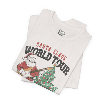 "Santa Claus World Tour" - Funny Christmas T-Shirt