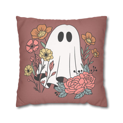 Garden Ghost - Halloween Pillow Cover