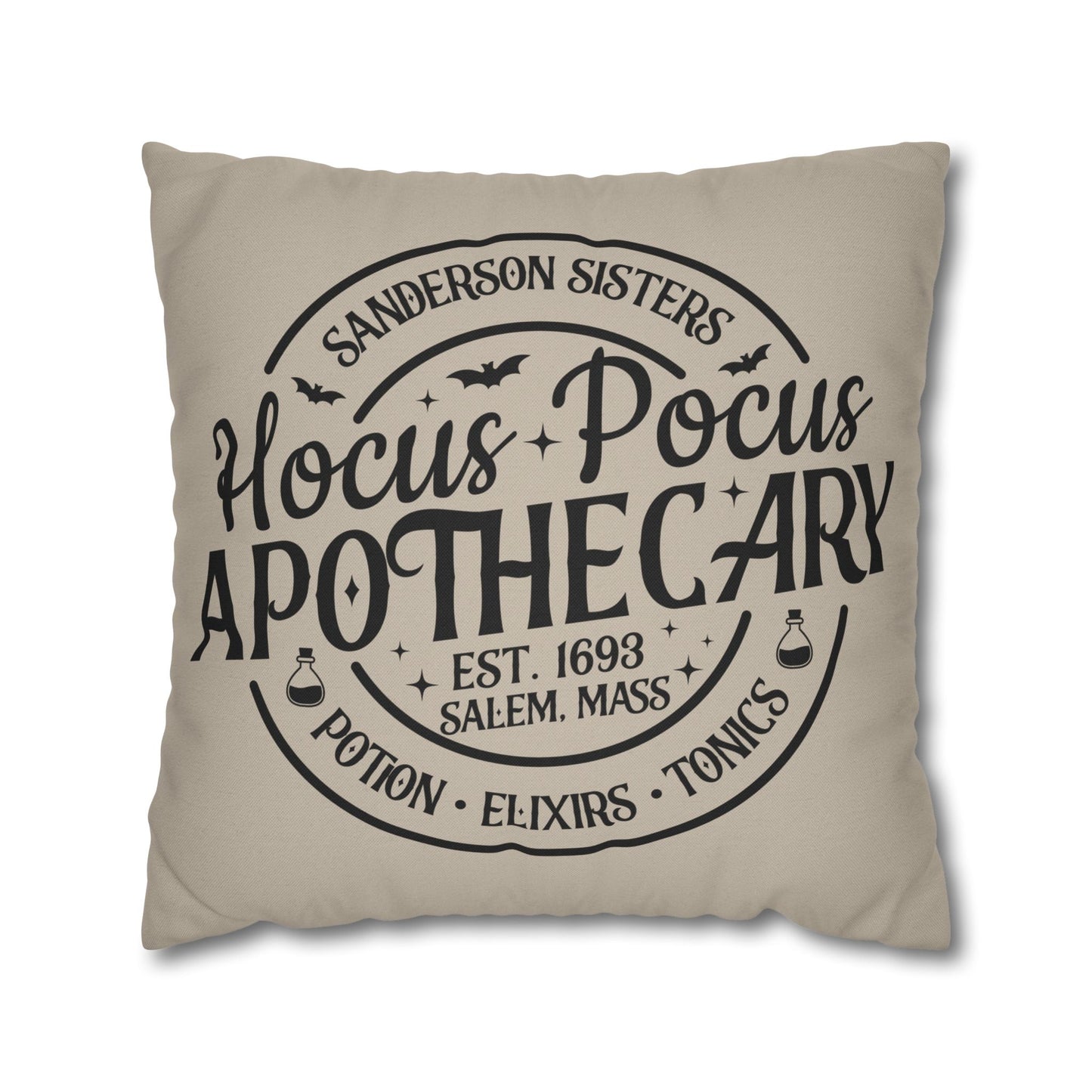 Hocus Pocus Apothecary - Halloween Pillow Cover