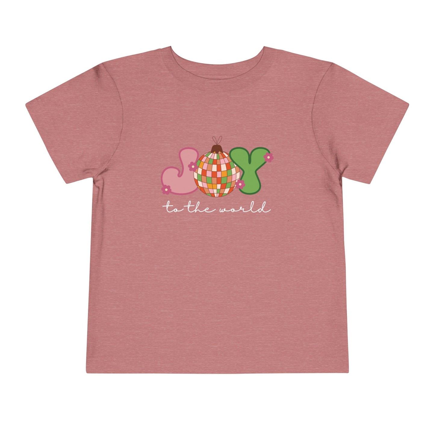 "Joy to the World" - Toddler Christmas T-Shirt