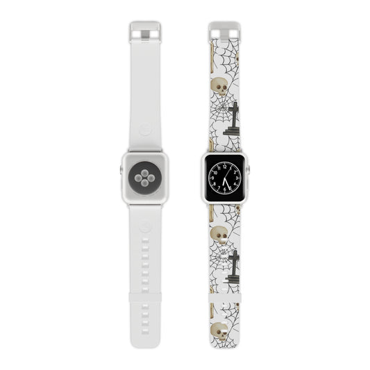 Skulls & Spider Webs Apple Watch Band