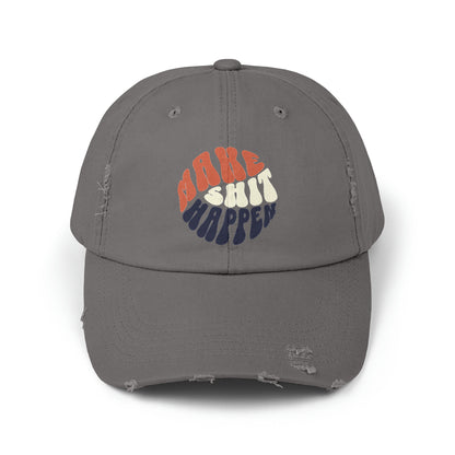 "Make Shit Happen" Unisex Distressed Hat