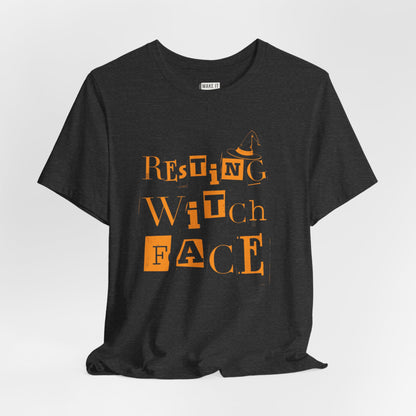 "Resting Witch Face" Halloween Tee