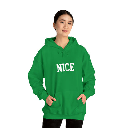 "Nice" Christmas Hoodie