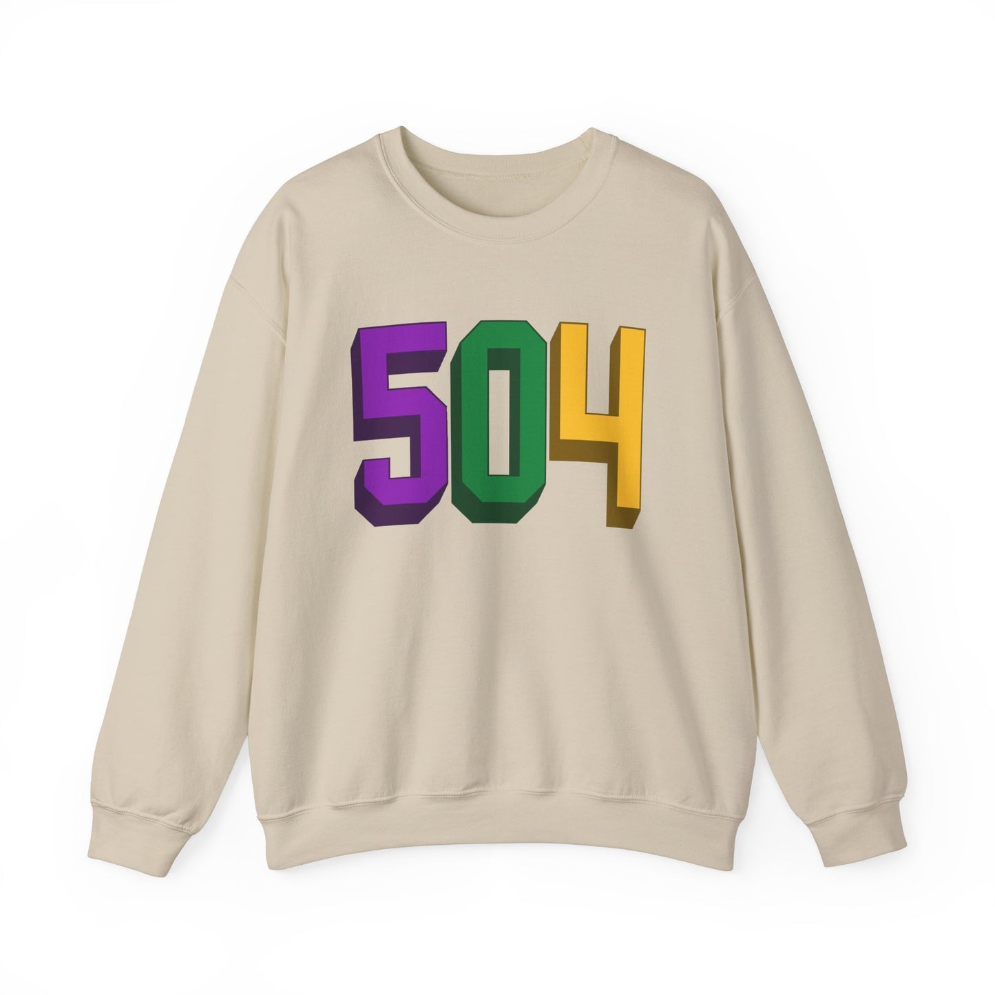 504 Mardi Gras Unisex Crewneck Sweatshirt