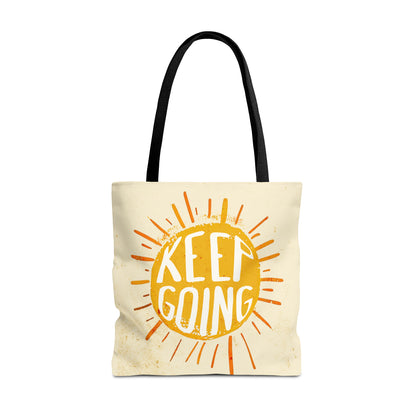 "Keep Going" - Tote Bag