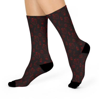 Devilish Duds - Premium Unisex Crew Socks