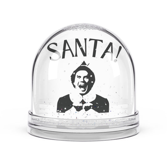 "Santa!" - Funny Christmas Snow Globe