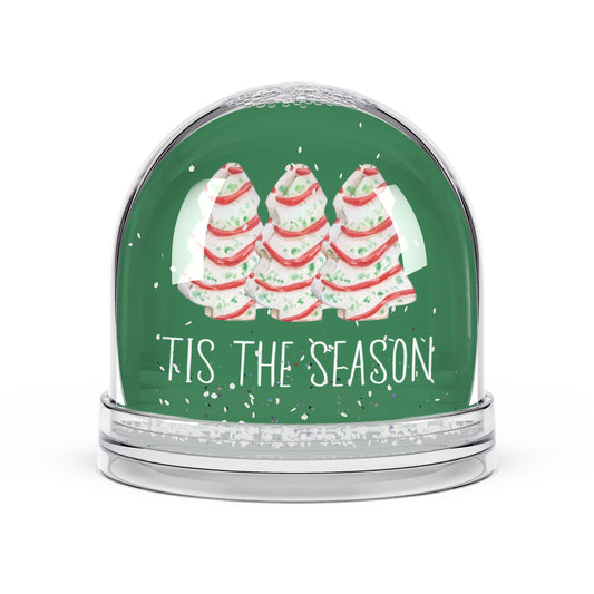 "Tis The Season" - Funny Christmas Snow Globe