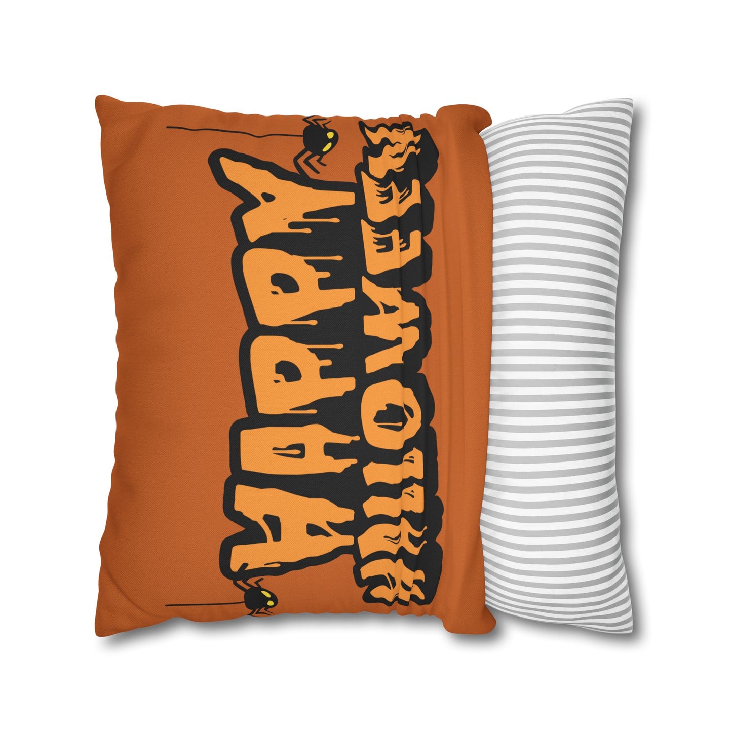 "Happy Halloween" - Halloween Pillow Cover