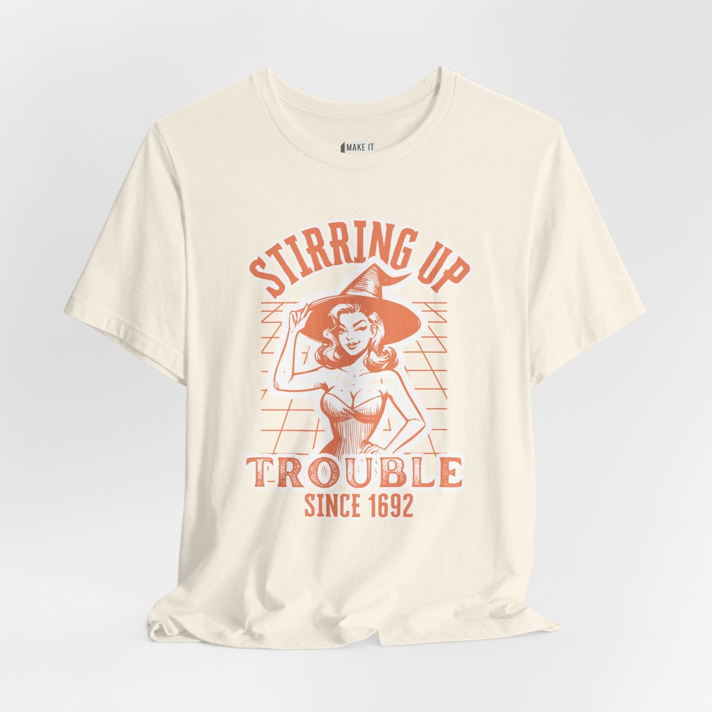 "Stirring Up Trouble Since 1692" Halloween Tee