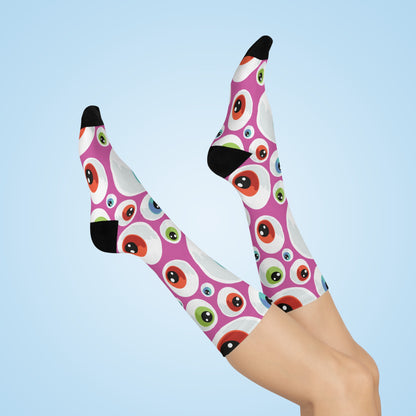 Eye Love Halloween - Premium Unisex Crew Socks