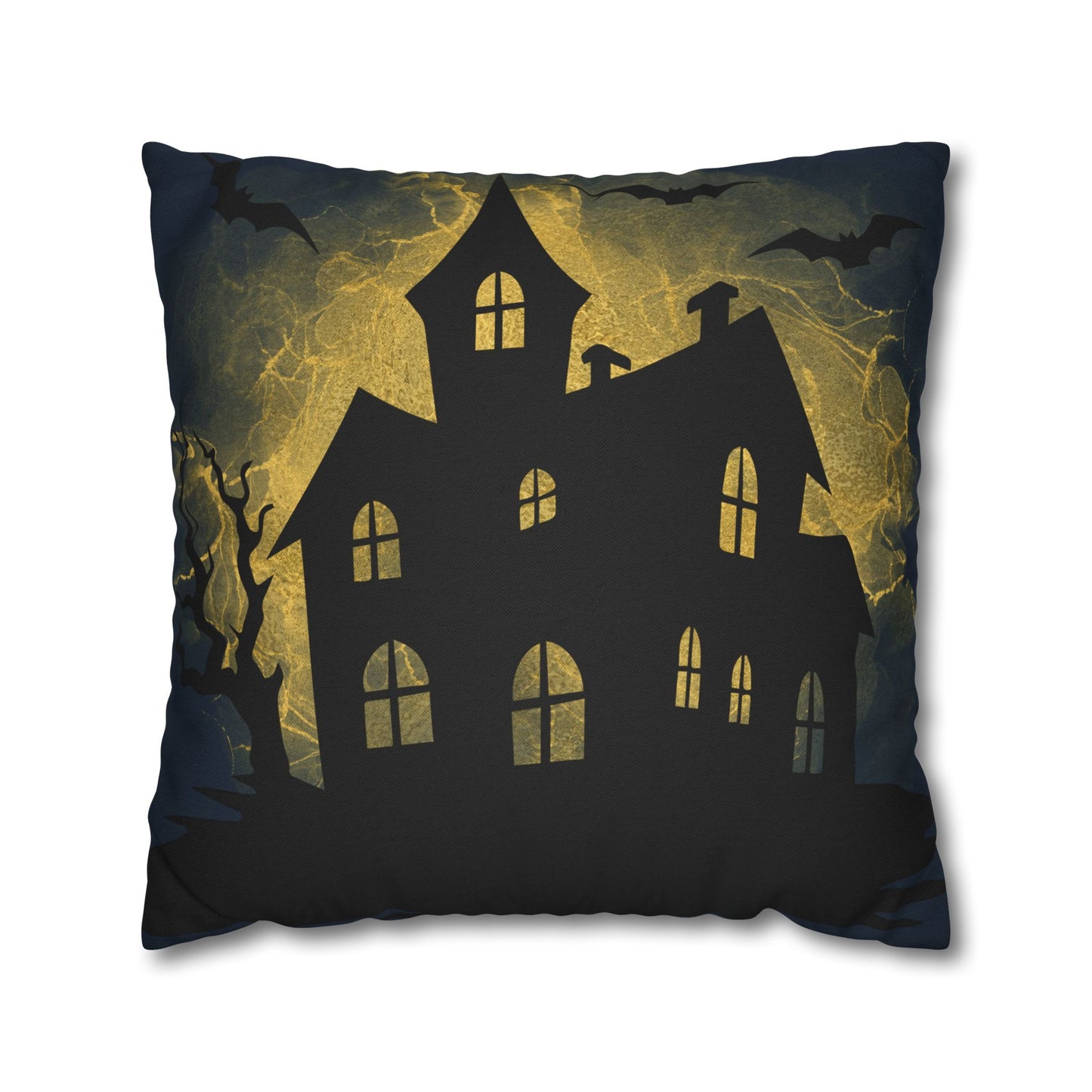 Haunted House 2 - Halloween Pillow Cover