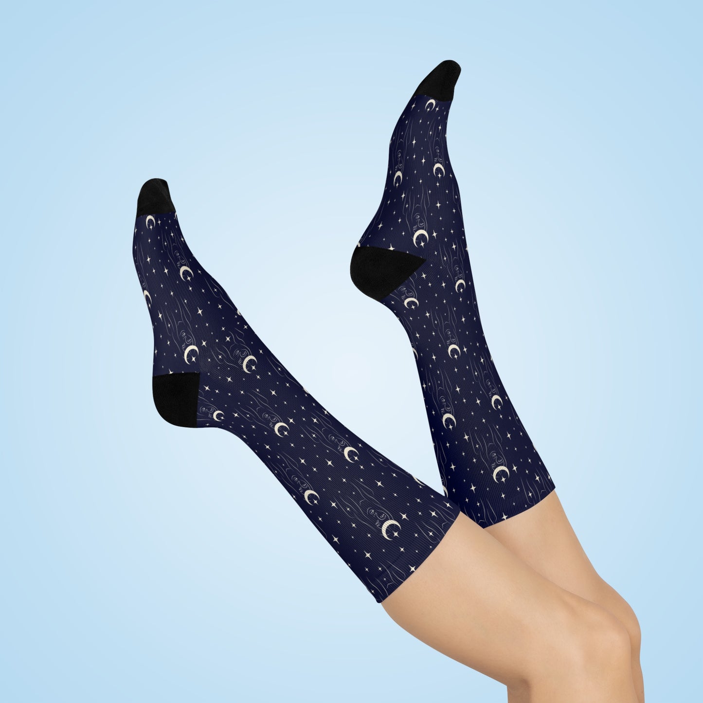 Moon Child - Premium Unisex Crew Socks