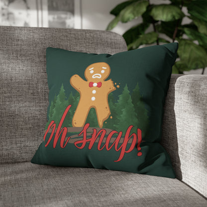 "Oh Snap!" Christmas Pillow Cover