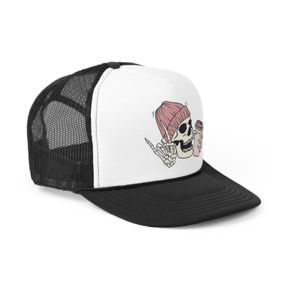 PSL Skeleton Halloween Trucker Hat