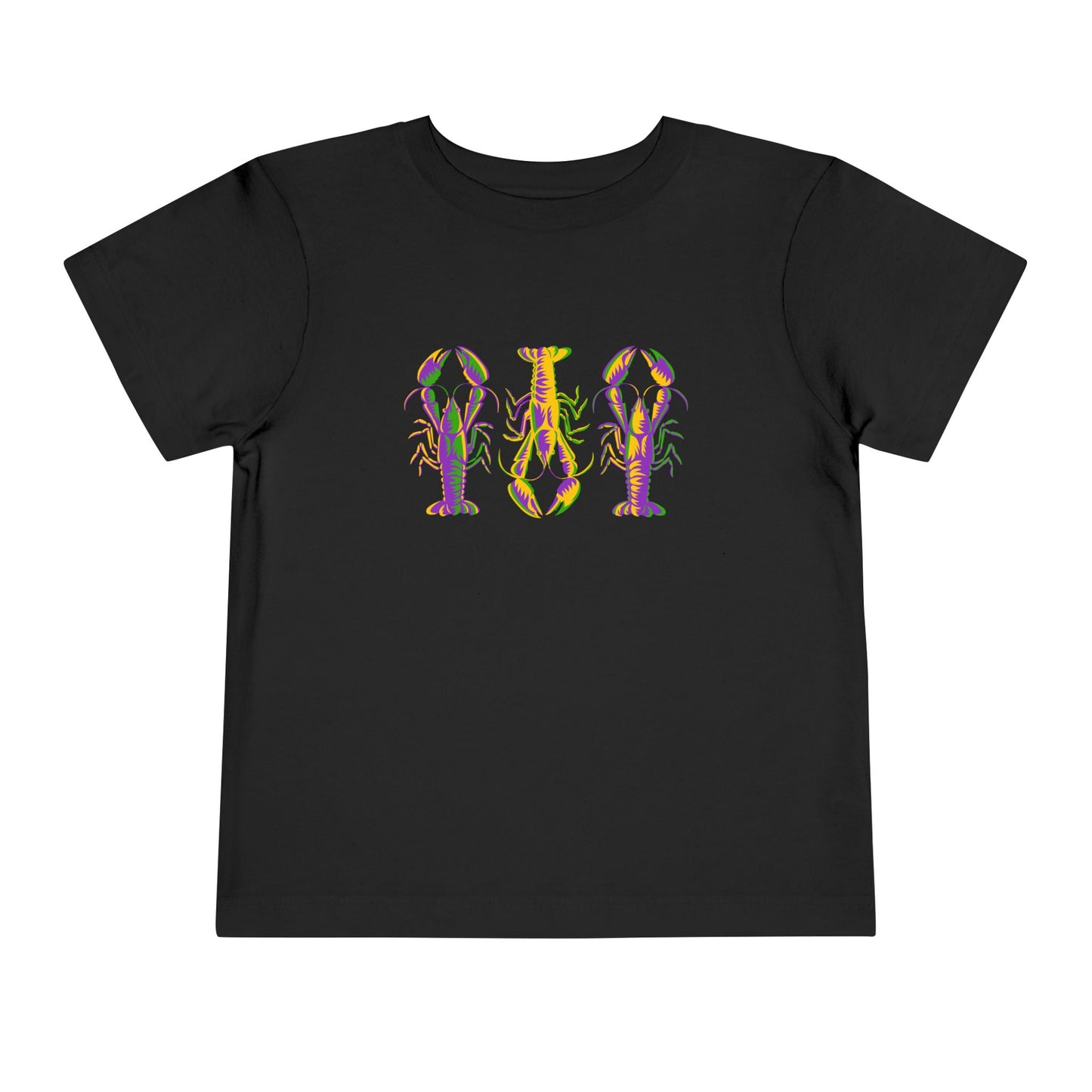 TODDLER Crawfish Mardi Gras Tee for Toddlers