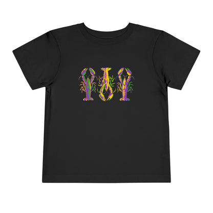 TODDLER Crawfish Mardi Gras Tee for Toddlers