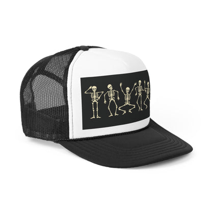 Dancing Skeletons Halloween Trucker Hat