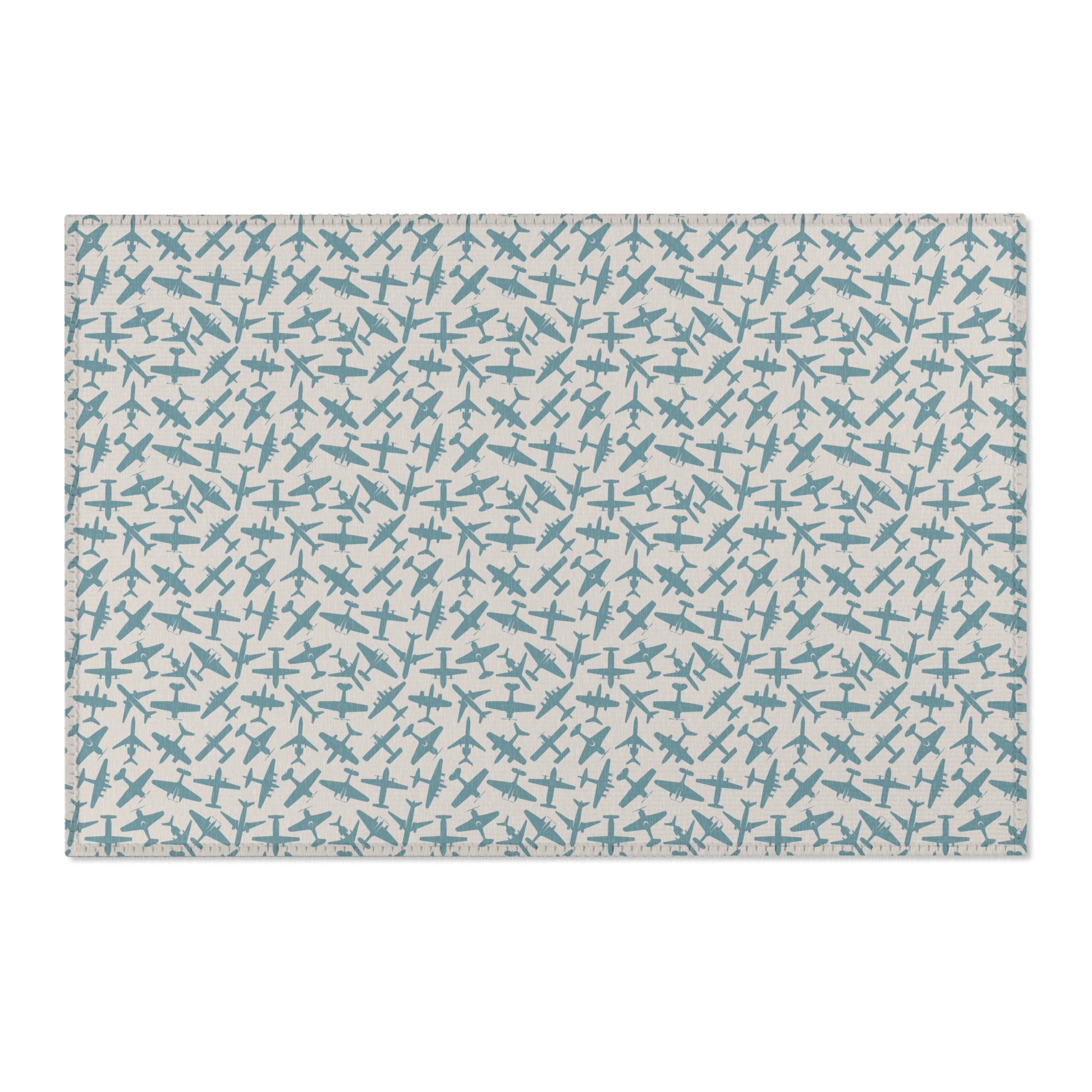 aviation merchandise, airplane patterned aviation area rug 3