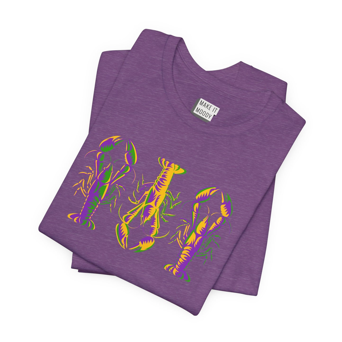 Crawfish Mardi Gras Tee