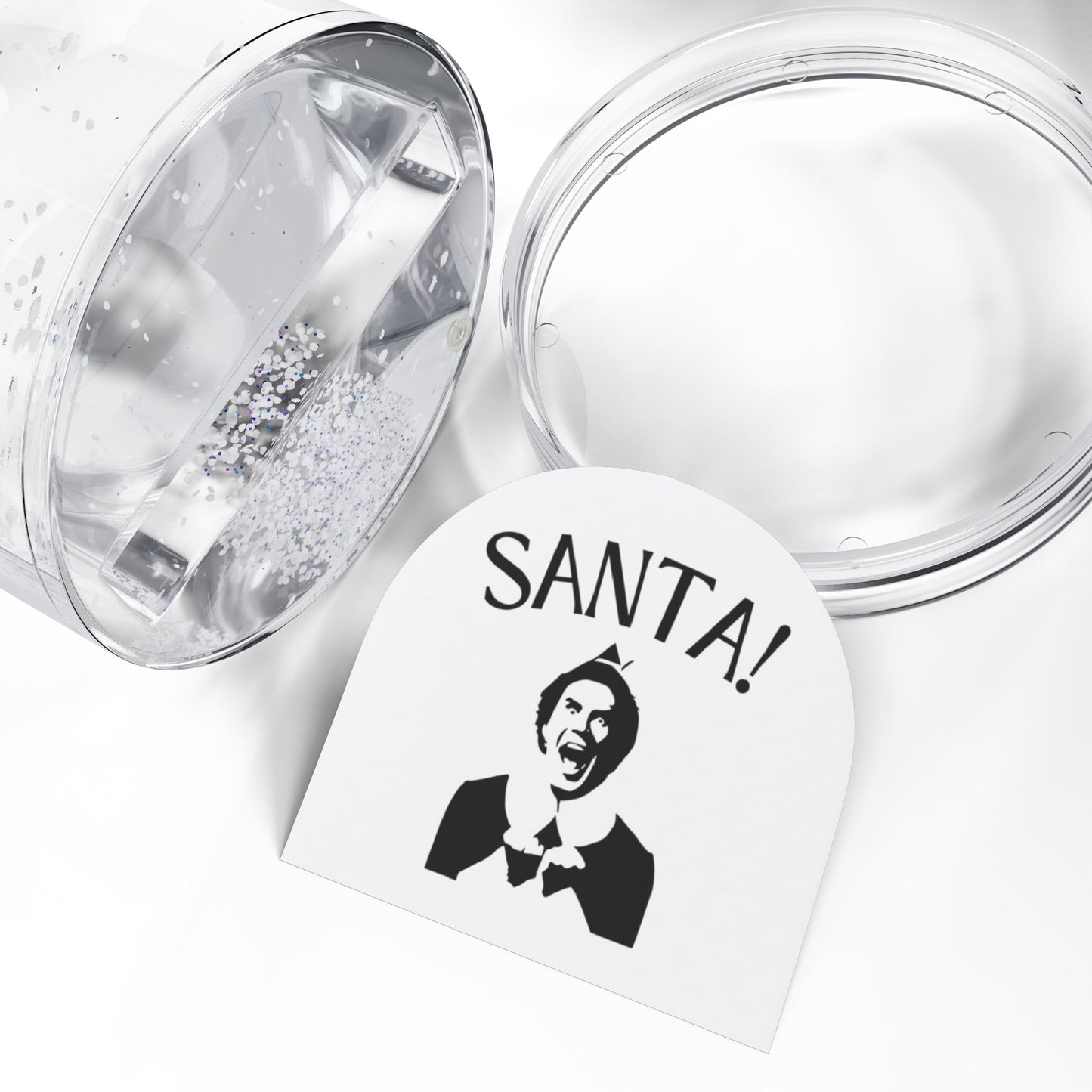 "Santa!" - Funny Christmas Snow Globe