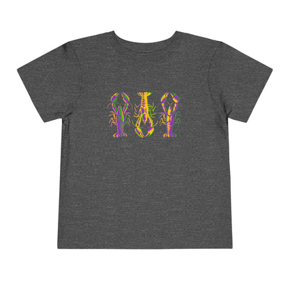 TODDLER Crawfish Mardi Gras Tee for Toddlers