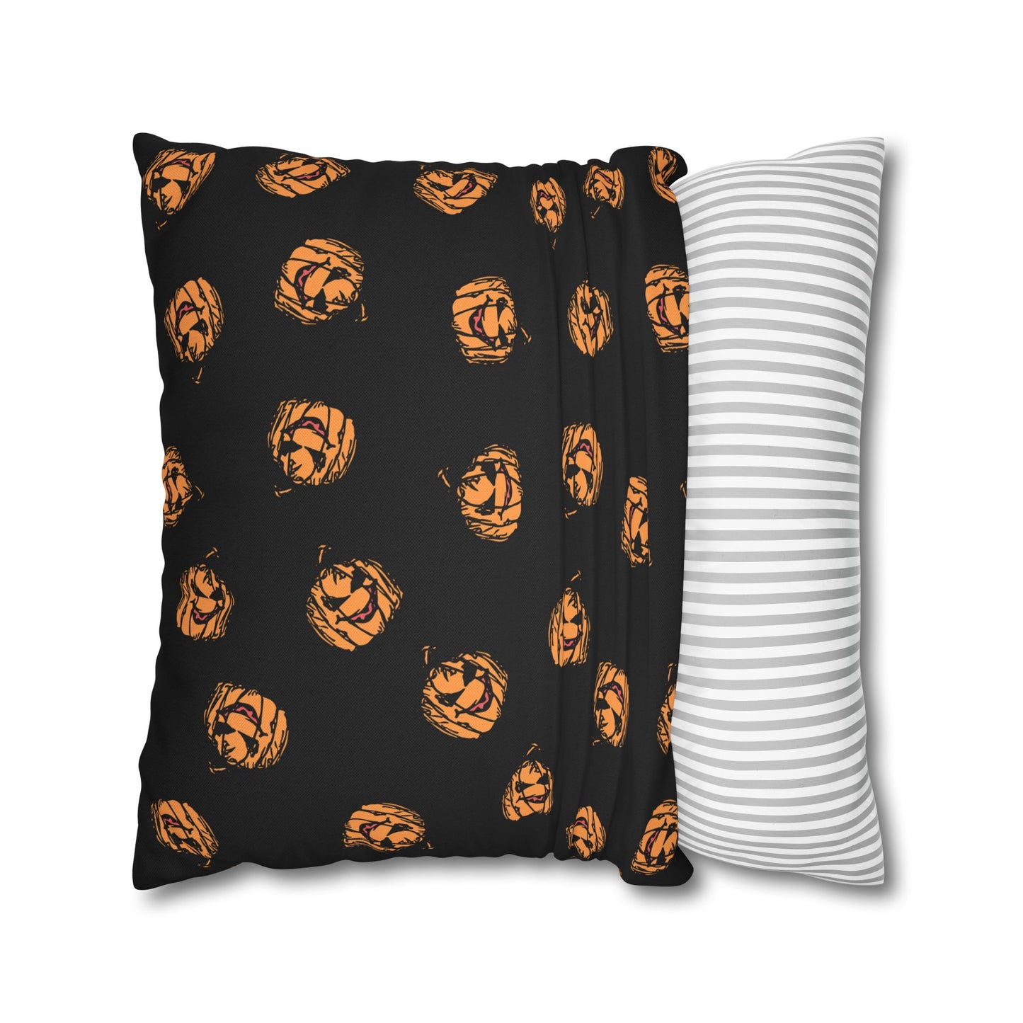 Sketchy Pumpkins - Halloween Pillow Cover