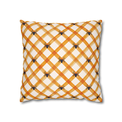 Picnic Crashing Spiders - Halloween Pillow Cover