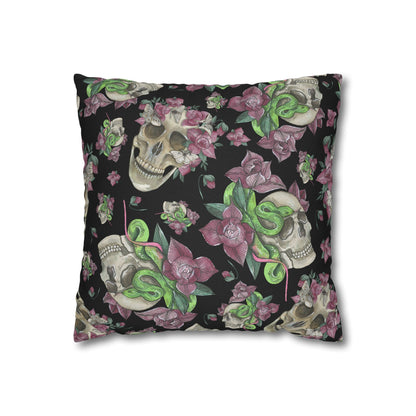 Sinister Skulls - Halloween Pillow Cover