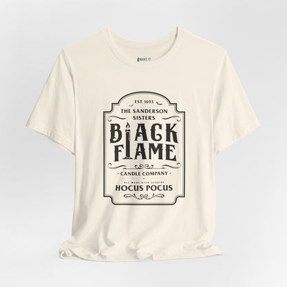 "Black Flame" Halloween Tee