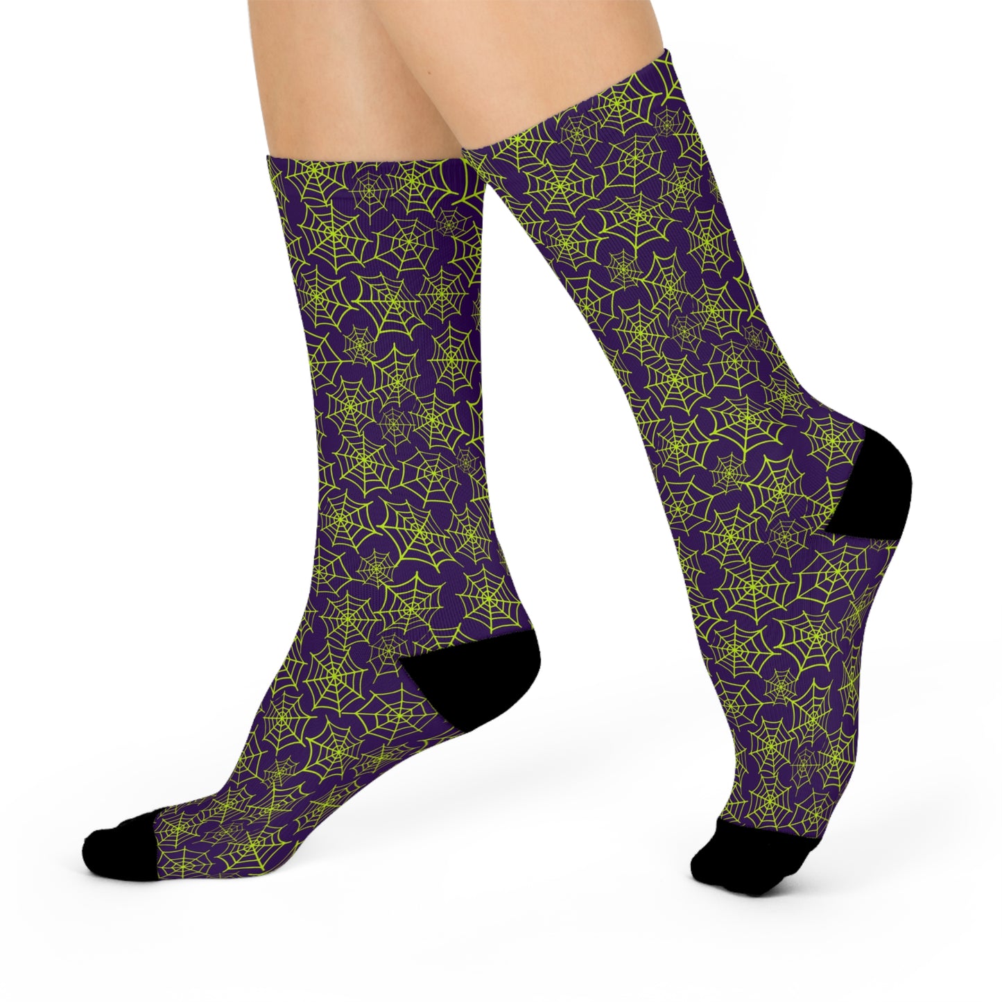 Walkin' Into Spiderwebs - Premium Unisex Crew Socks