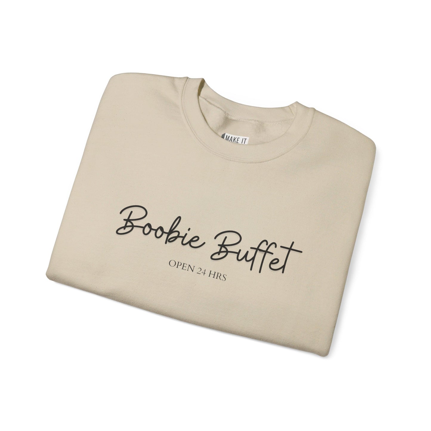 "Boobie Buffet" Breastfeeding Sweatshirt