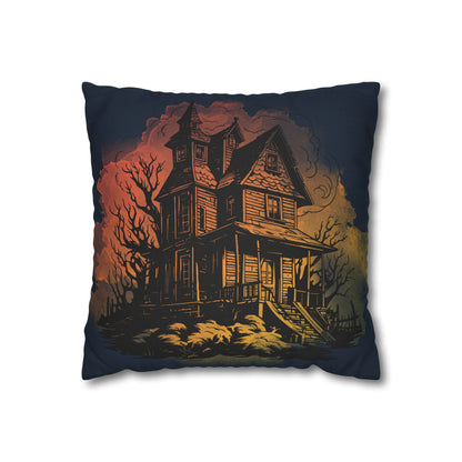 Haunted House 1 - Halloween Pillow Cover