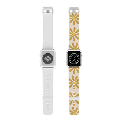 retro floral apple watch band