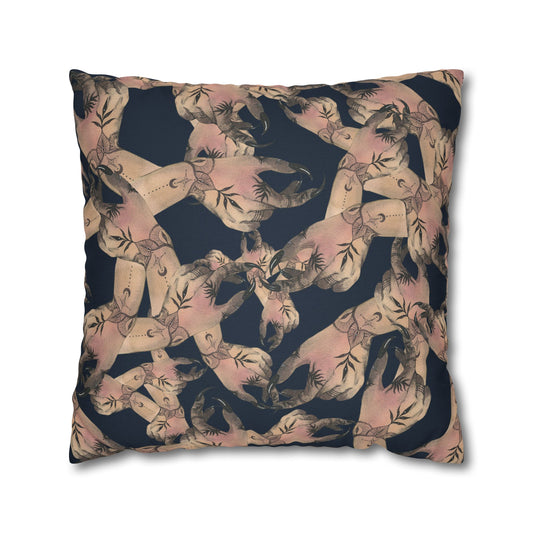 Seance Hands - Halloween Pillow Cover