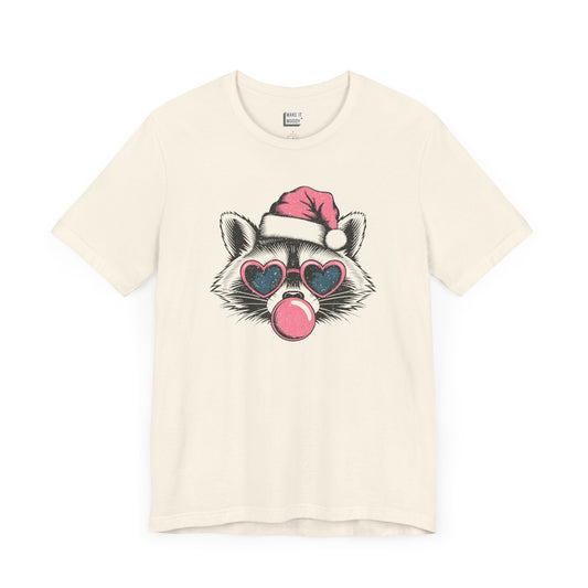 Christmas Racoon - Funny Christmas T-Shirt