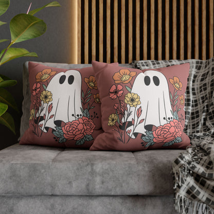 Garden Ghost - Halloween Pillow Cover