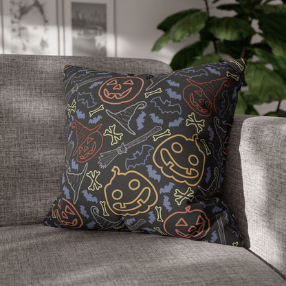 Midnight Mayhem - Halloween Pillow Cover