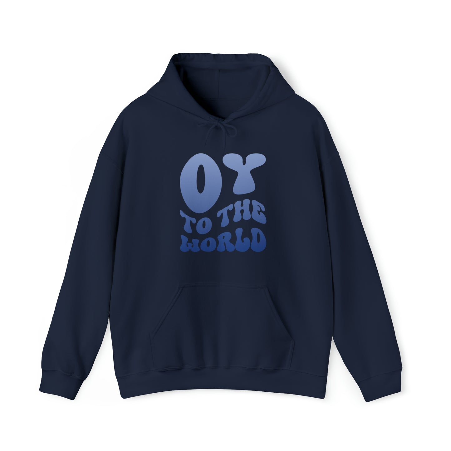 "Oy to The World" Hanukkah Hoodie