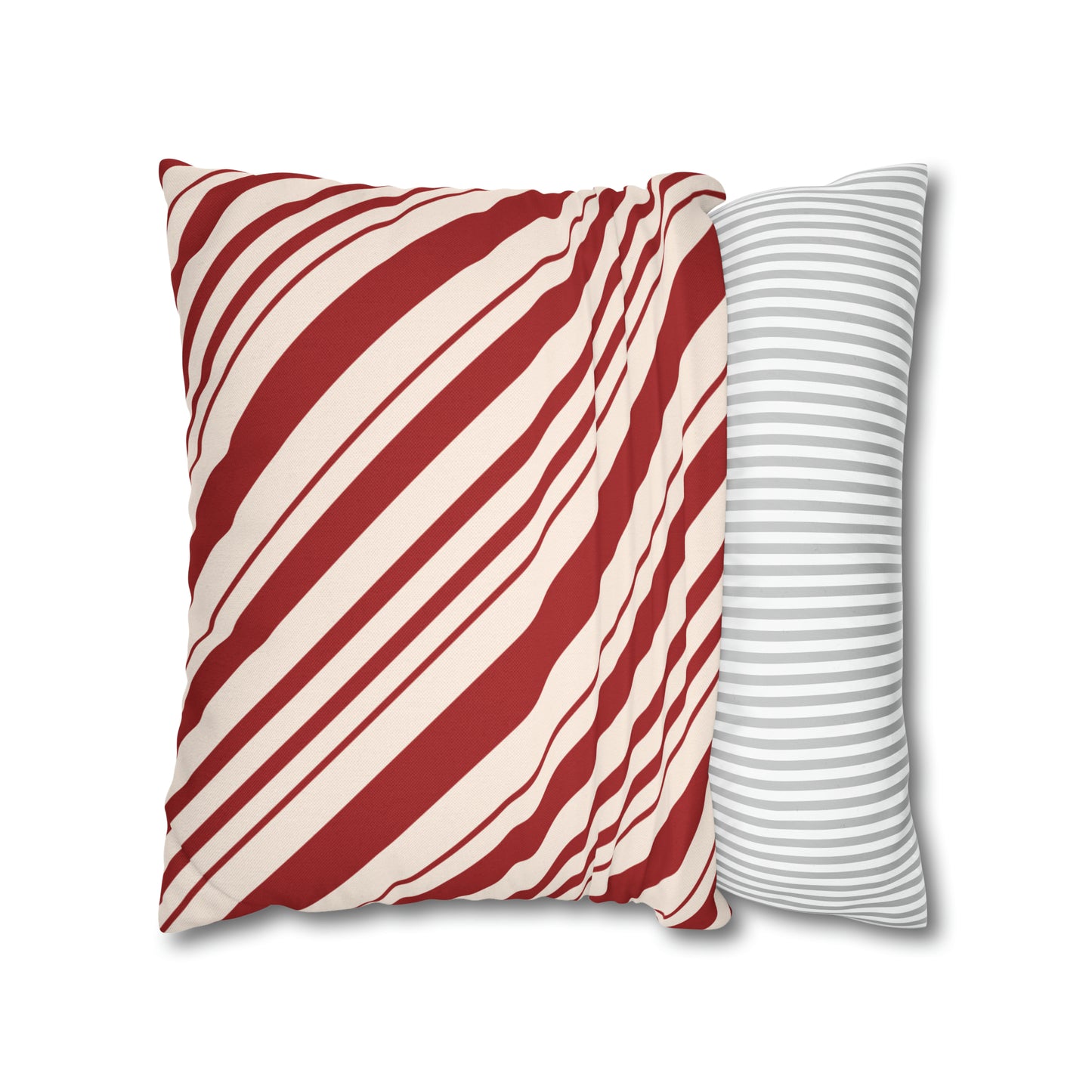 Candy Stripes Christmas Pillow Cover