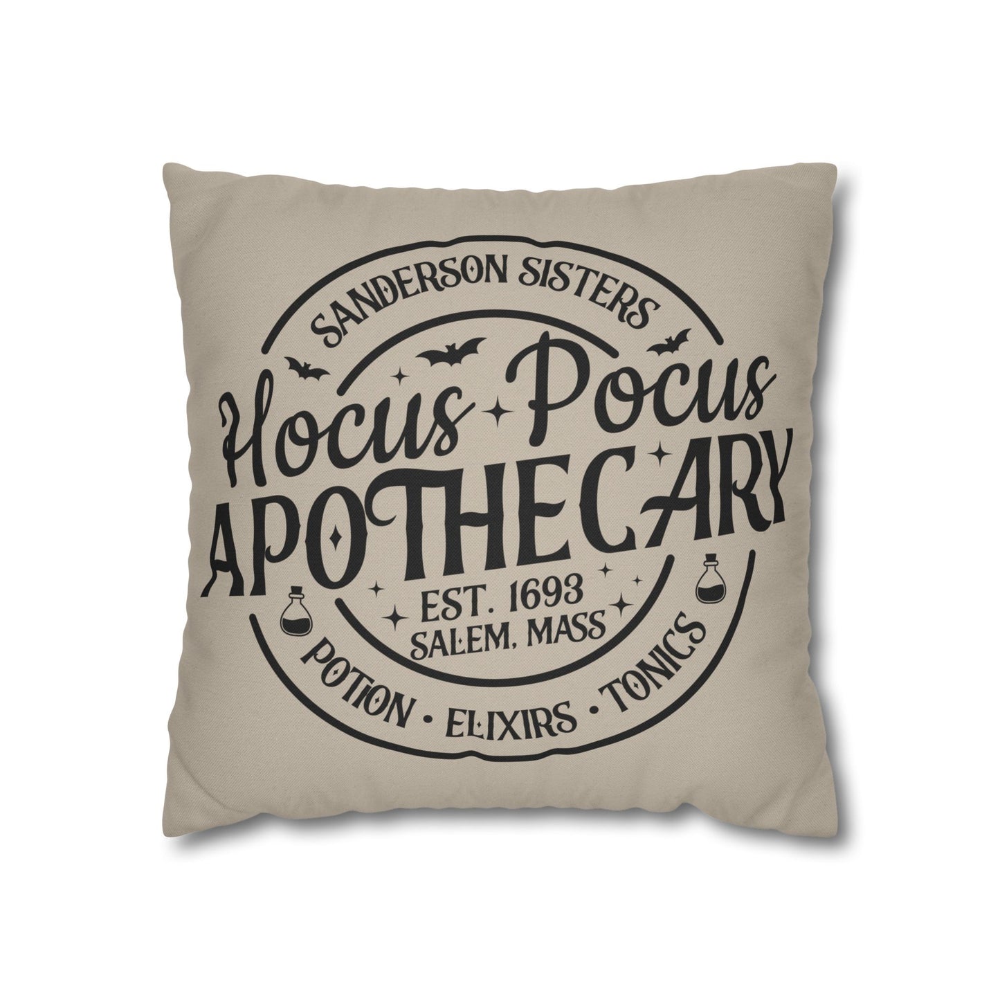 Hocus Pocus Apothecary - Halloween Pillow Cover