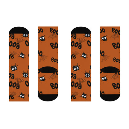 Spooky Spiders - Premium Unisex Crew Socks