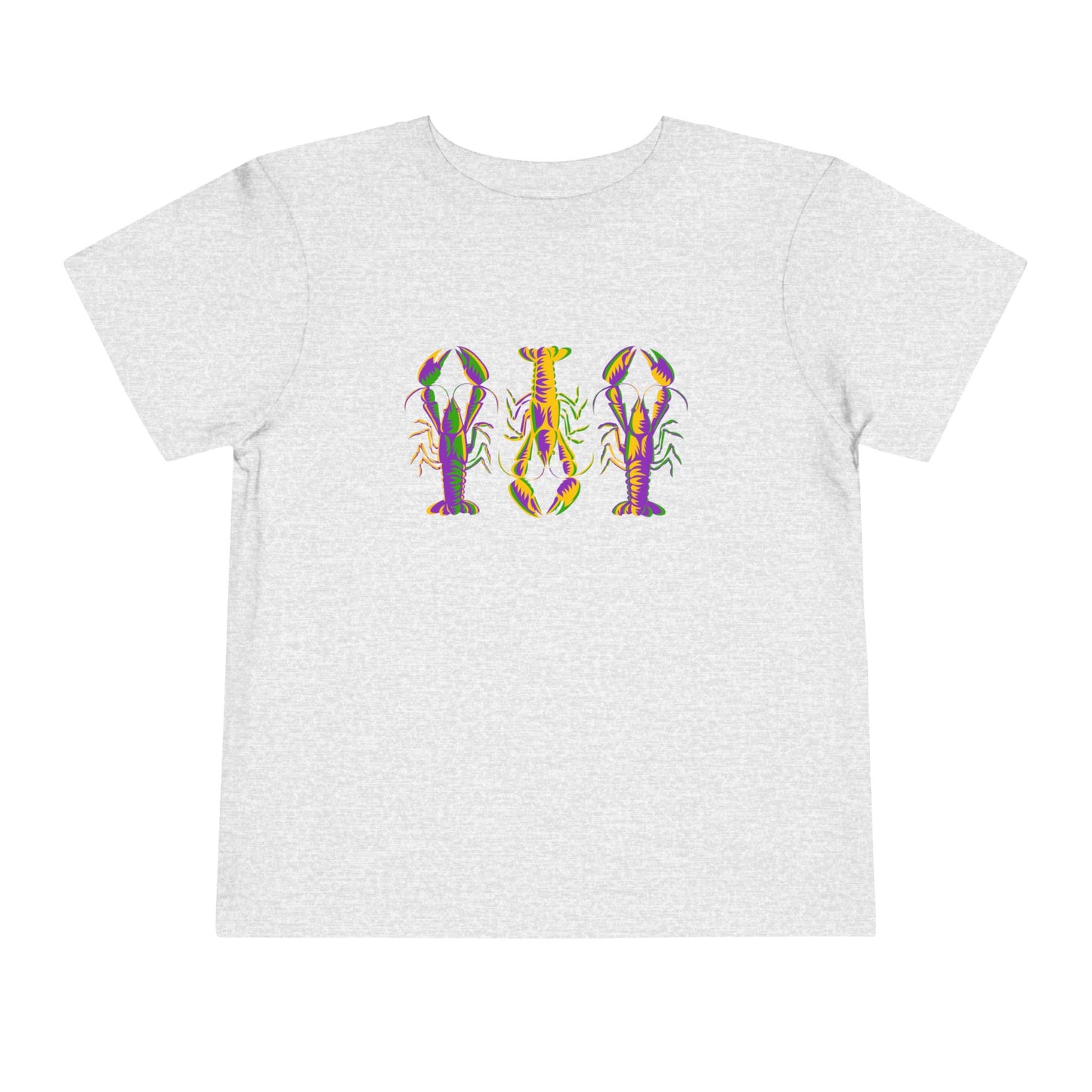 TODDLER Crawfish Mardi Gras Tee for Toddlers